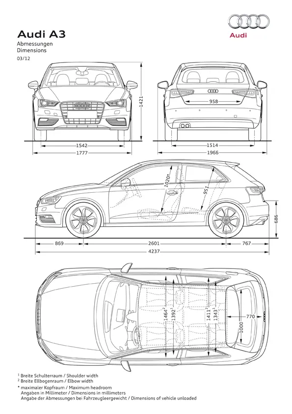 2012 Audi A3 1.8 TFSI quattro S-Line by Audi AG