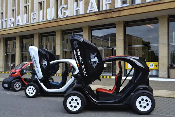 Renault Twizy auf der Bread & Butter Messe Renault Twizy auf der Bread Butter Messe