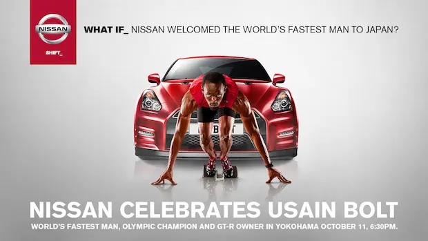 Usain Bolt für Nissan 97548 1 5