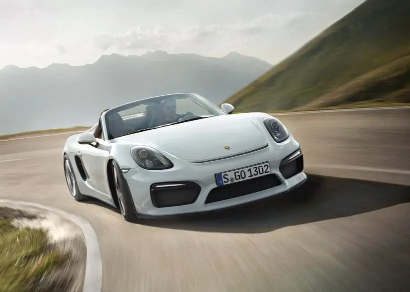 2015 Porsche Boxster Spyder - Fanaticar Magazin