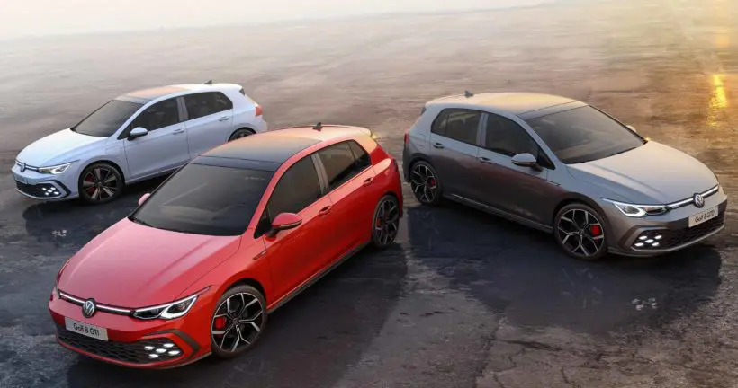 2020 Volkswagen Golf VIII GTI, GTE, GTD