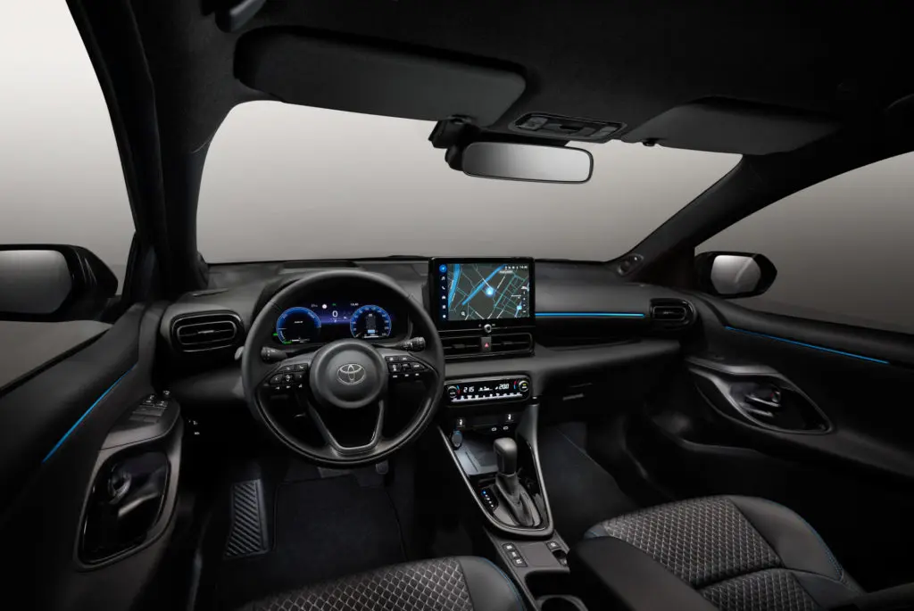 2024 Toyota GR Yaris Innenraum - Fanaticar Magazin