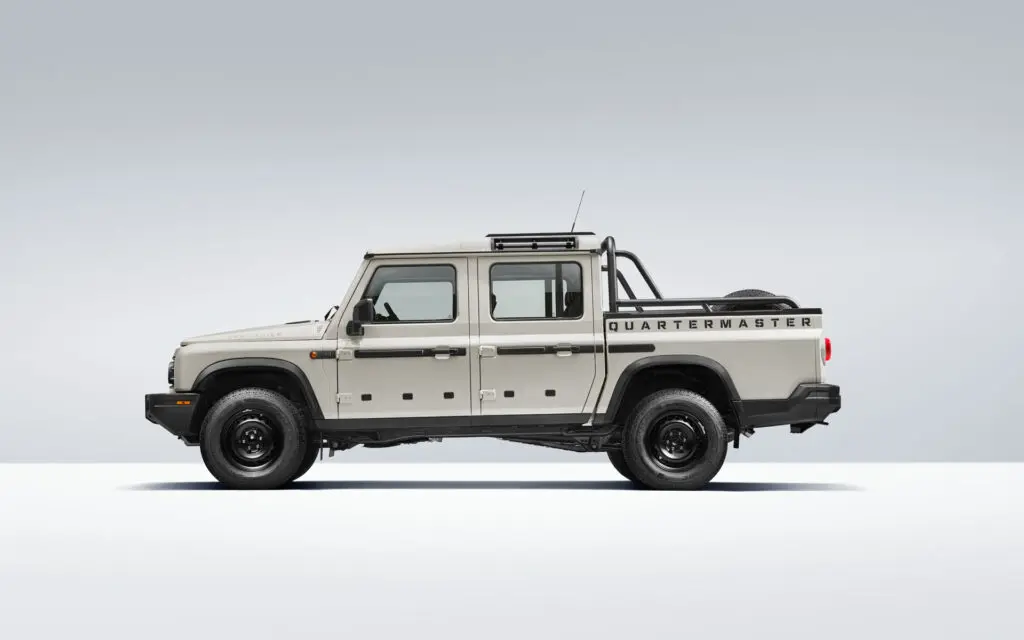 New Ineos Grenadier Quartermaster Pick-up | Fanaticar Magazin