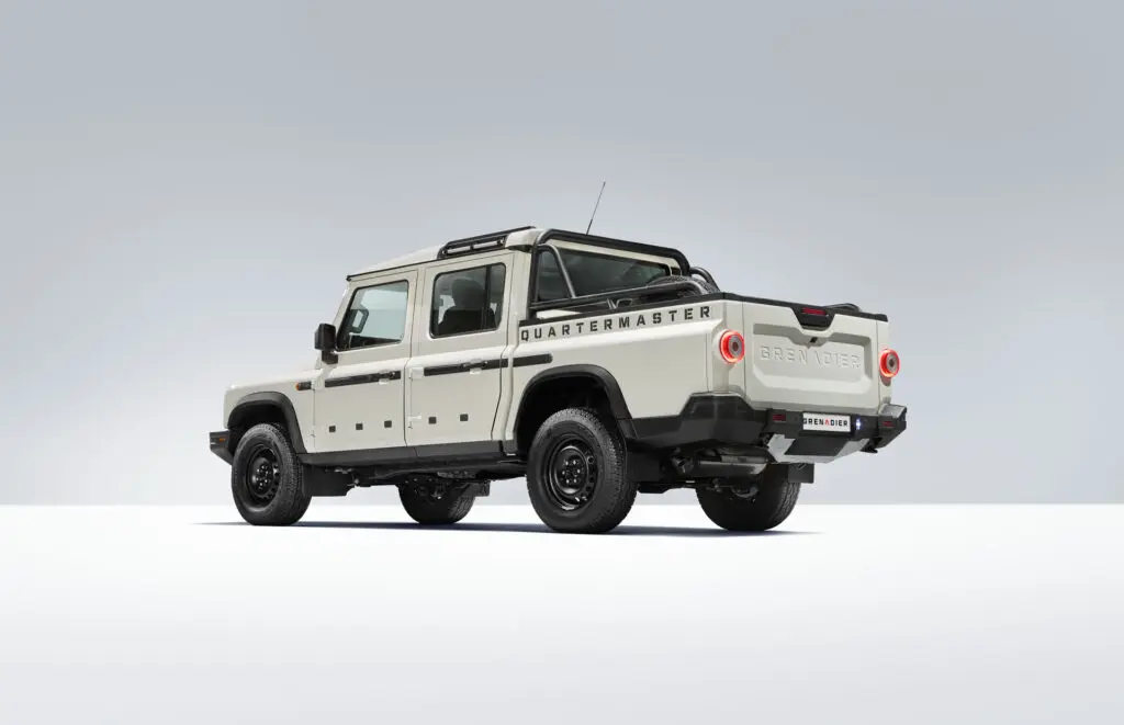 New Ineos Grenadier Quartermaster Pick-up | Fanaticar Magazin