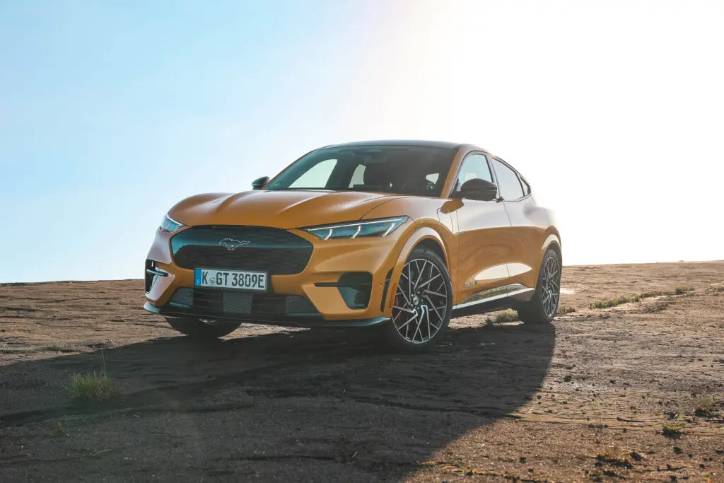 2023 Ford Mustang Mach-E GT Cyber Orange by MarioRoman Pictures