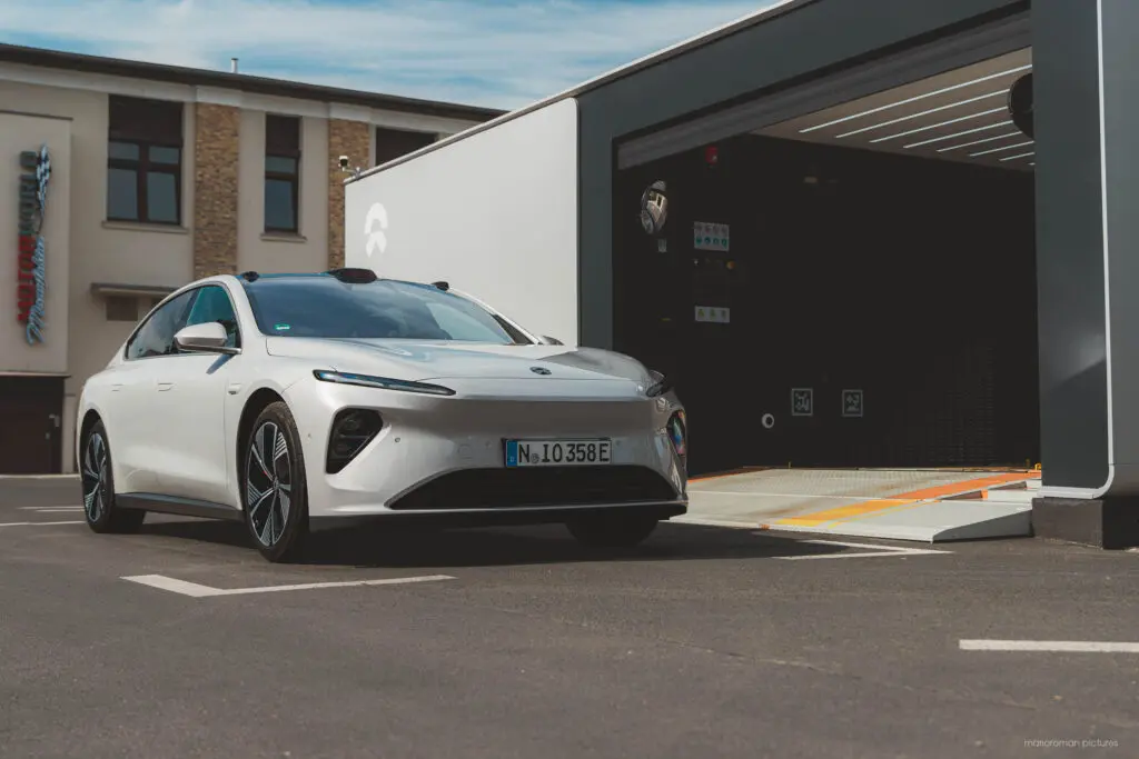 Nio ET7 - Nio Power Swap Station Berlin | MarioRoman Pictures