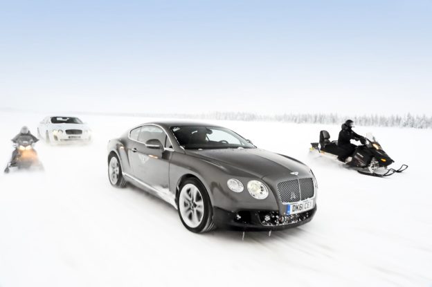 Bentley "Power on Ice" - Fanaticar Magazin