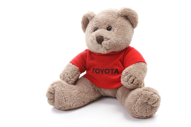 Der Toyota Bär für den Nachwuchs