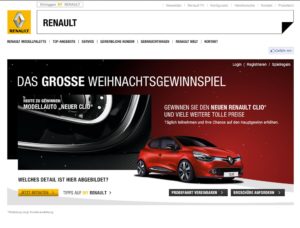 Renault Clio Weihnachtsspiel - Fanaticar Magazin