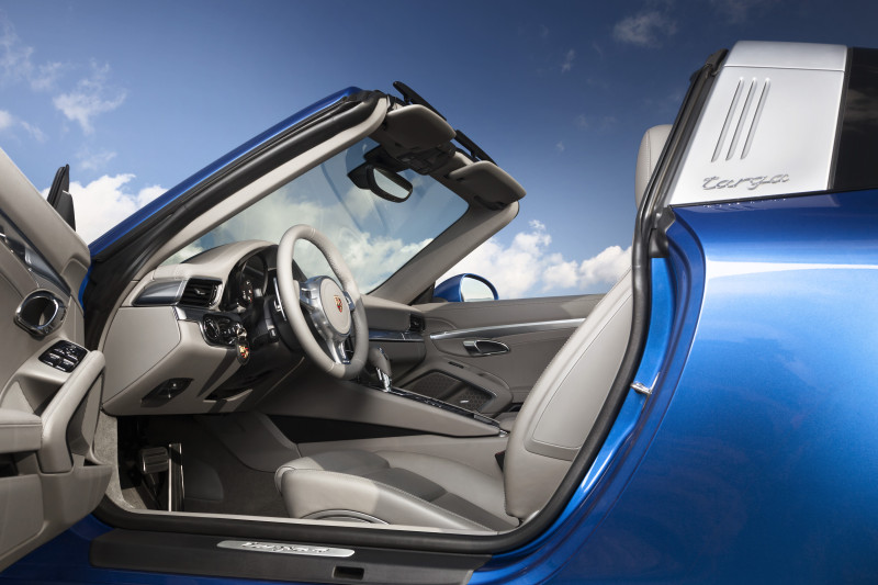 Die neuen 911 Targa-Modelle kommen ab 10. Mai 2014 auf den Markt. 
