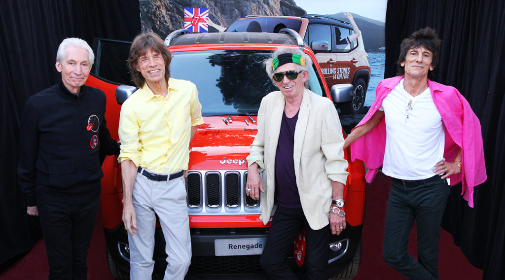 Rolling Stones - Jeep Renegade - Fanaticar Magazin
