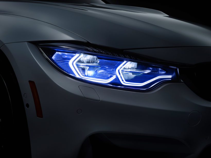Bringen Licht ins Dunkel: Die BMW M4 Concept Iconic Lights