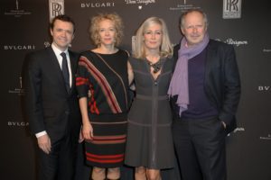 Fintan Knight, Sales & Marketing Direktor Rolls-Royce Motor Cars mit Katja Riemann und Judith und Axel Milberg