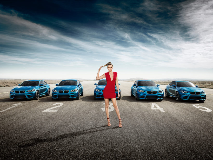 BMW M2 Coupe meets Gigi Hadid | Fanaticar Magazin