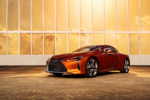 2021 Lexus LC sunsetorange | Fanaticar Magazin
