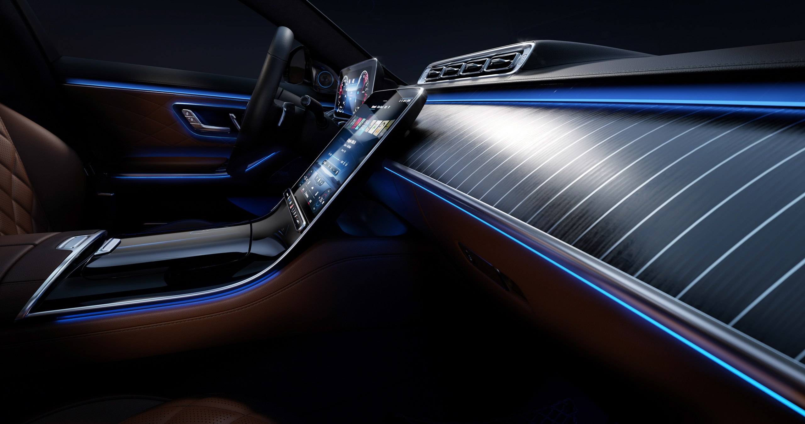 2021 Cockpit Mercedes-Benz S-Klasse | Fanaticar Magazin