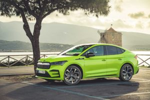 2022 Skoda Enyaq Coupe RS iV (mamba green) | MarioRoman Pictures