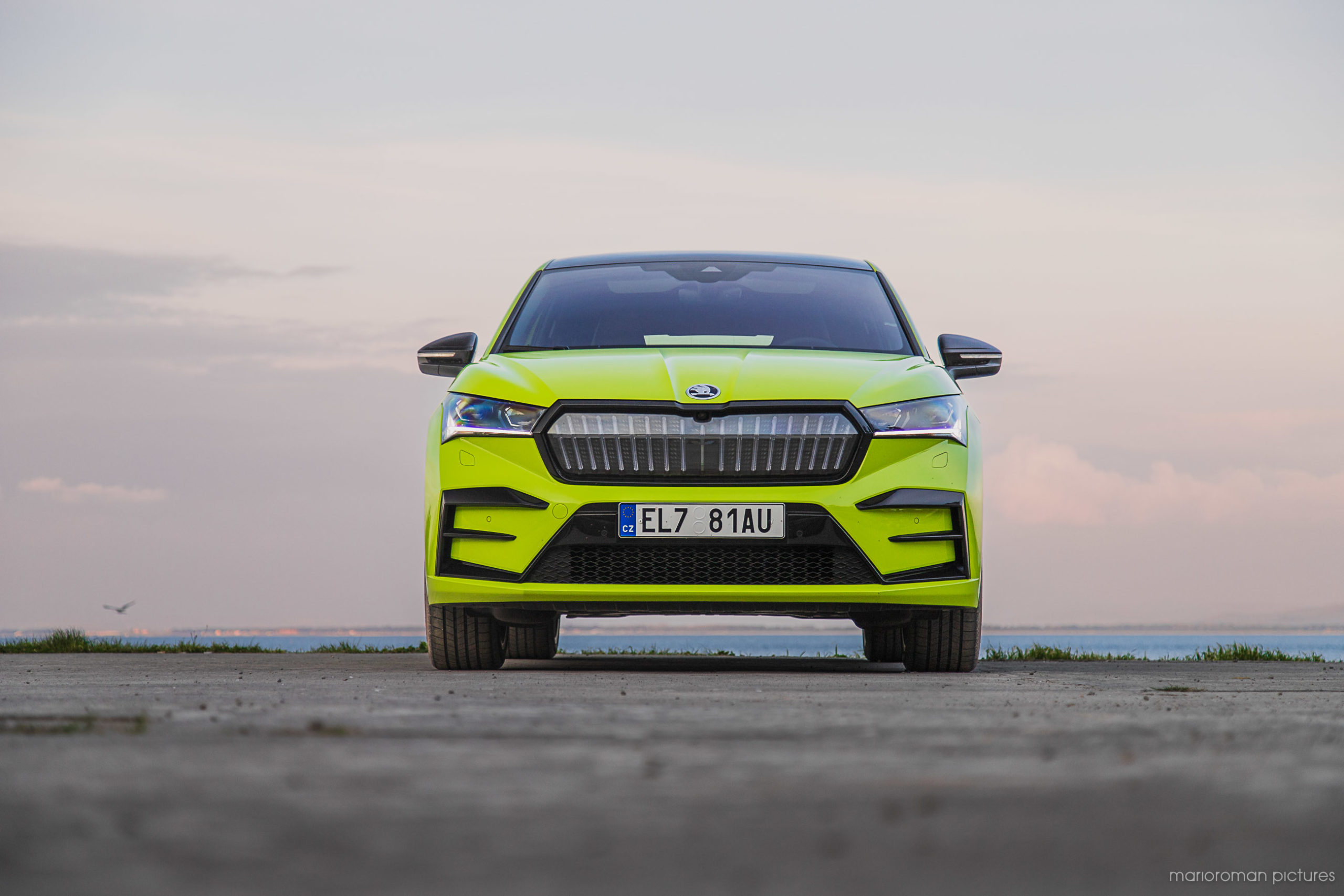 2022 Skoda Enyaq Coupe RS iV (mamba green) | MarioRoman Pictures