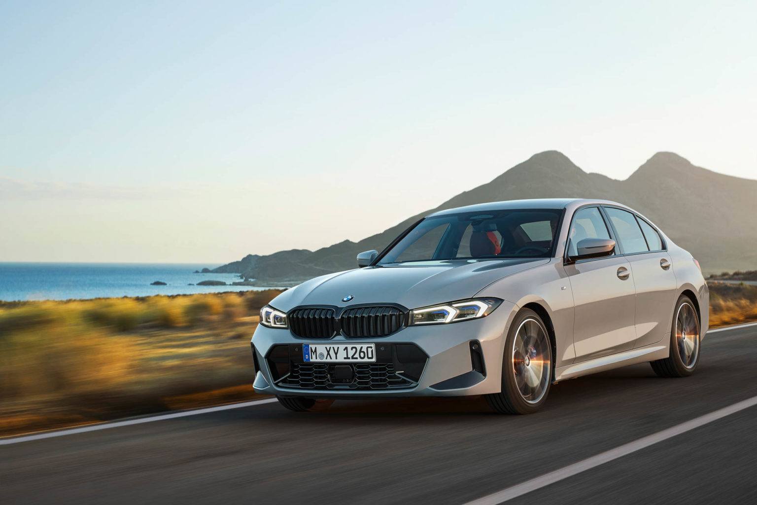 Facelift für den BMW 3er (2023) bringt Curved Display serienmäßig
