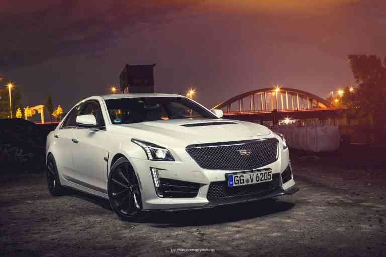 Frontansicht Cadillac CTS-V (2017) - Foto: MarioRoman Pictures für Fanaticar