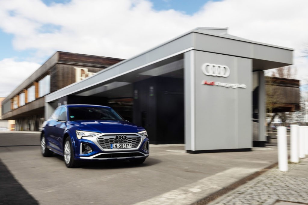 Audi Charging hub Berlin | Fanaticar Magazin