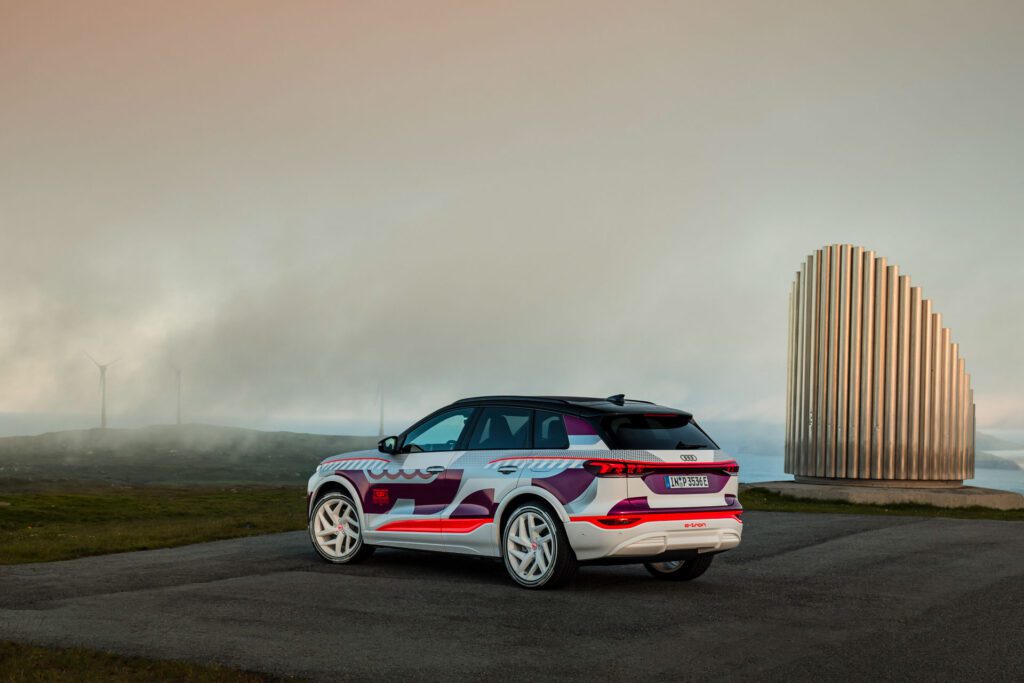 New Audi Q6 e-tron Prototyp | Fanaticar Magazin