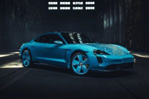 Porsche Taycan Turbo S Artcar by Ding Yi | Fanaticar Magazin