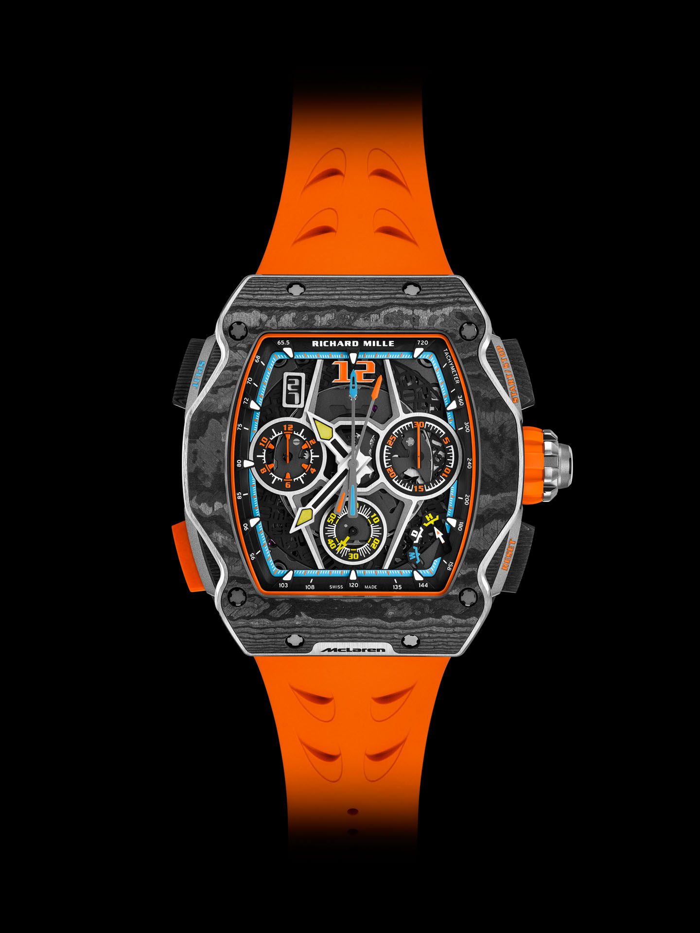 RM 65-01 Automatik Split-Seconds Chronograph McLaren W1 | Fanaticar Magazin