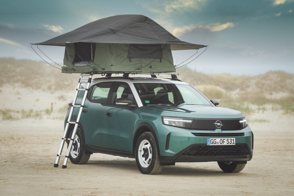 2025 Opel Frontera Dachzelt Thule Foothill | Fanaticar Magazin