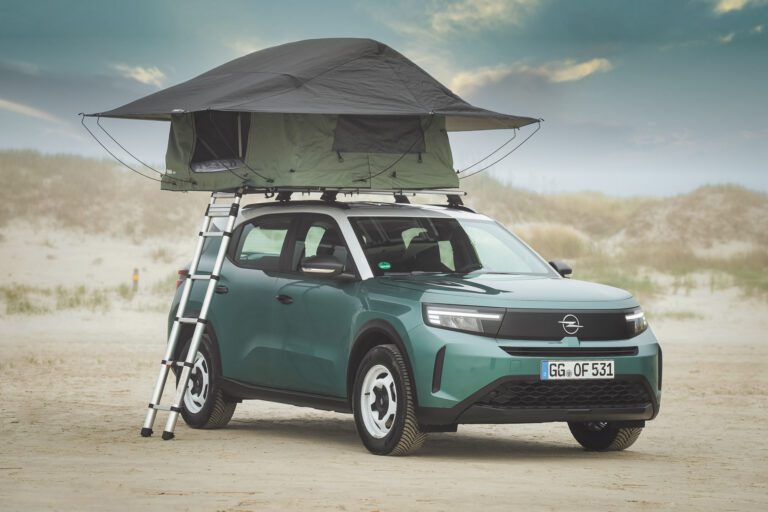 2025 Opel Frontera Dachzelt Thule Foothill | Fanaticar Magazin
