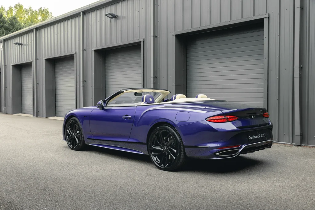 Bentley Continental GTC Violette 