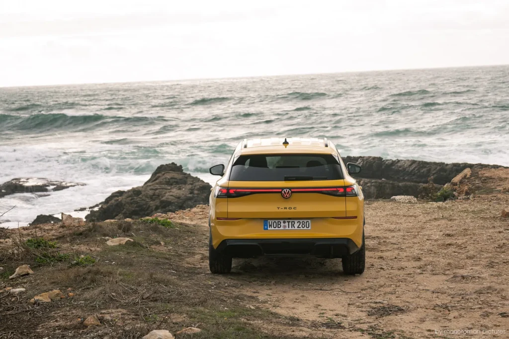 2026 Volkswagen T-Roc Front Side - Frontansicht // Canary Yellow // MarioRoman Pictures
