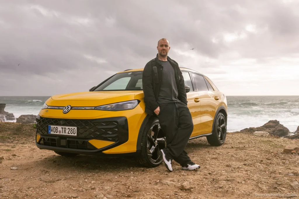 2026 Volkswagen T-Roc Front Side - Frontansicht // Canary Yellow // MarioRoman Pictures