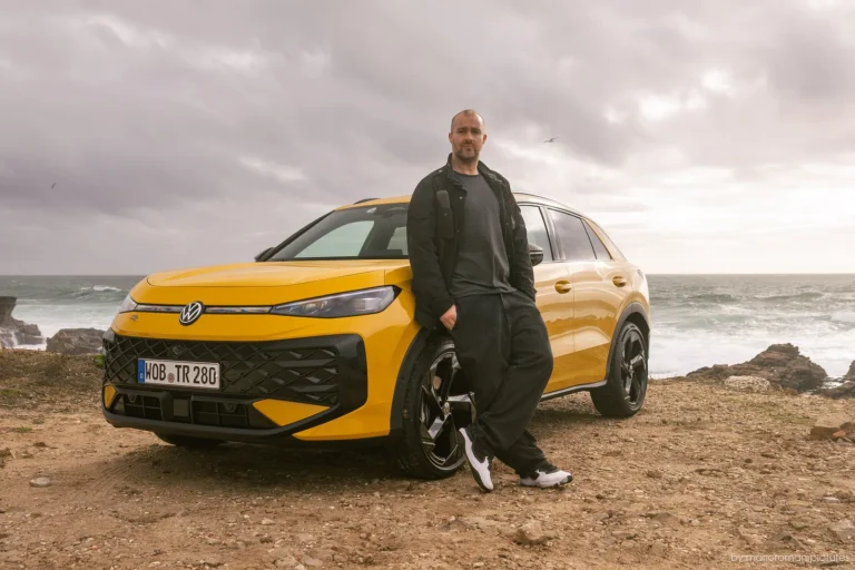 2026 Volkswagen T-Roc Front Side - Frontansicht // Canary Yellow // MarioRoman Pictures