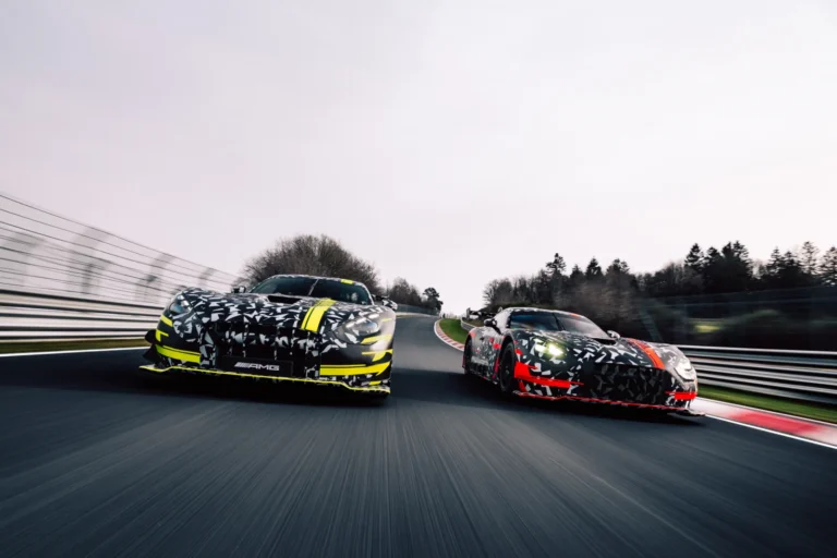Doppel-Schlag in Entwicklung: Mercedes-AMG testet neuen GT3 und radikalen Black Series auf Basis des Track-Sport-Konzepts.