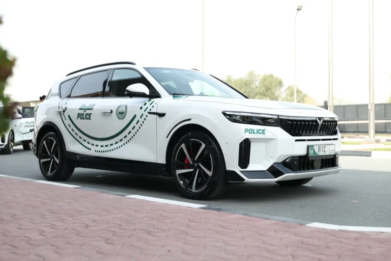 Voyah Free EV Dubai Police